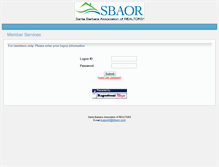 Tablet Screenshot of ims.sbaor.com